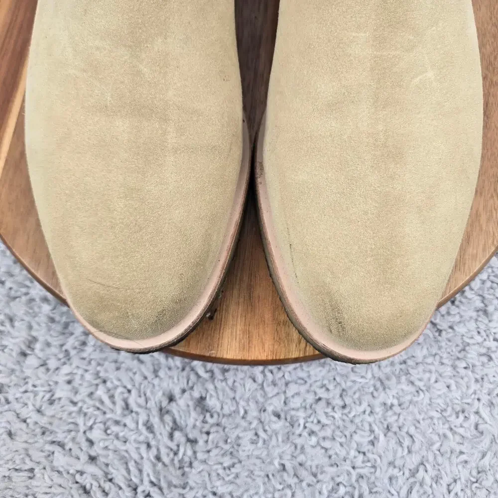 New Republic Mens 13 Tan Suede Casual Daily Lifestyle Office Career Chelsea Boot